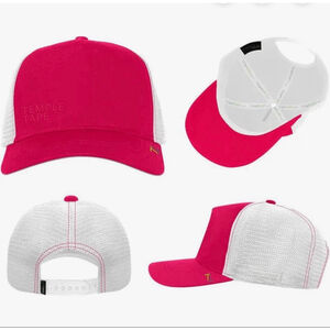 NEW Temple Tape Fleece Lined Adjustable SnapBack Trucker Winter Hats One Size